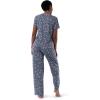 imageFruit of the Loom womens Short Sleeve Tee and Pant 2 Piece Sleep SetFloral