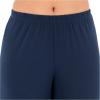 imageFruit of the Loom womens Short Sleeve Tee and Pant 2 Piece Sleep SetMidnight Blue