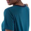 imageFruit of the Loom womens Short Sleeve Tee and Pant 2 Piece Sleep SetTurquoise