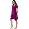 imageFruit of the Loom womens Super Soft and Breathable Sleep ShirtBerry
