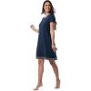 imageFruit of the Loom womens Super Soft and Breathable Sleep ShirtMidnight Blue