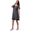 imageFruit of the Loom womens Super Soft and Breathable Sleep ShirtSoft Grey
