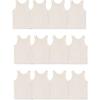 imageFruit of the Loom Girls Undershirts Camis ampamp TanksToddler Tank  12 Pack  Natural Cotton