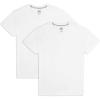imageFruit of the Loom Mens Eversoft Cotton Short Sleeve Pocket TShirts Breathable 2Pack2 Pack  White