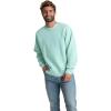 imageFruit of the Loom Mens Eversoft Fleece Crewneck Sweatshirts Moisture Wicking ampamp Breathable Sizes S4xGarment Dyed Cascade Green