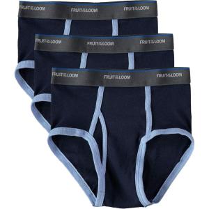 imageFruit of the Loom Boys Tag Free Cotton Briefs Assorted ColorsAssorted Pack of 3