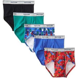 imageFruit of the Loom Boys Tag Free Cotton Briefs Assorted ColorsMulti