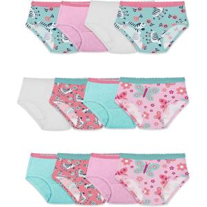 imageFruit of the Loom Toddler Girls Toddler Girls Tagfree Cotton UnderwearHipster 12 Pack  Assorted Colors