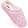 imageFruit of the Loom Womens Slipper Zapatos Cmodos Ditsy Floral Clog IndoorOutdoorBlush