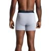 imageFruit of the Loom Mens Micro Mesh Boxer BriefsCotton Mesh  BlackGrey