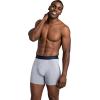 imageFruit of the Loom Mens Micro Mesh Boxer BriefsCotton Mesh  BlackGrey