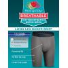 imageFruit of the Loom Mens Micro Mesh Boxer BriefsLong Leg  Cotton Mesh  Colors May Vary