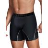 imageFruit of the Loom Mens Micro Mesh Boxer BriefsPerformance Stretch  Black
