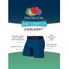 imageFruit of the Loom mens 360 Stretch Boxer Briefs Quick Dry ampamp Moisture WickingCoolsoft  6 Pack  BlackGrey