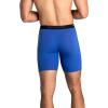 imageFruit of the Loom mens 4way Stretch Boxer Briefs  Lightweight ampamp Moisture Wicking Underwear  Long Leg Regular Leg ampamp TrunkLong Leg  Cotton Stretch  Colors May Vary