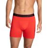 imageFruit of the Loom mens 4way Stretch Boxer Briefs  Lightweight ampamp Moisture Wicking Underwear  Long Leg Regular Leg ampamp TrunkRegular Leg  Cooling Channels  Colors May Vary