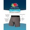 imageFruit of the Loom mens 4way Stretch Boxer Briefs  Lightweight ampamp Moisture Wicking Underwear  Long Leg Regular Leg ampamp TrunkRegular Leg  Cooling Channels  Colors May Vary