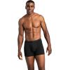 imageFruit of the Loom mens 4way Stretch Boxer Briefs  Lightweight ampamp Moisture Wicking Underwear  Long Leg Regular Leg ampamp TrunkRegular Leg  Cotton Stretch  BlackGrey