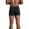 imageFruit of the Loom mens 4way Stretch Boxer Briefs  Lightweight ampamp Moisture Wicking Underwear  Long Leg Regular Leg ampamp TrunkRegular Leg  Cotton Stretch  BlackGrey