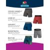 imageFruit of the Loom mens 4way Stretch Boxer Briefs  Lightweight ampamp Moisture Wicking Underwear  Long Leg Regular Leg ampamp TrunkRegular Leg  Max Flex Zones  Colors May Vary