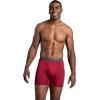 imageFruit of the Loom mens 4way Stretch Boxer Briefs  Lightweight ampamp Moisture Wicking Underwear  Long Leg Regular Leg ampamp TrunkRegular Leg  Micro Stretch  Colors May Vary