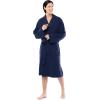 imageFruit of the Loom mens Lightweight French Terry RobeNavy