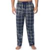 imageFruit of the Loom mens Microsuede Fleece Sleep Pajama Pants 2packNavyGreen Plaid