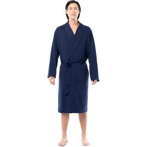 imageFruit of the Loom mens Lightweight French Terry RobeNavy