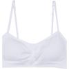 imageFruit of the Loom Girls Bra with Removable Cookies 2PackMed StripeWhite