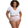 imageFruit of the Loom Womens Breathable Underwear Moisture Wicking Keeps You Cool ampamp Comfortable Available in Plus SizeMicro Mesh  Plus Size Brief  10 Pack  Colors May Vary