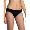imageFruit of the Loom womens Eversoft Cotton Underwear Multipacks Tag Free ampamp Breathable Available in Plus SizeBikini  Black