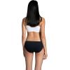 imageFruit of the Loom womens Eversoft Cotton Underwear Multipacks Tag Free ampamp Breathable Available in Plus SizeBikini  Black