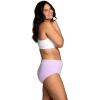 imageFruit of the Loom womens Eversoft Cotton Underwear Multipacks Tag Free ampamp Breathable Available in Plus SizeBrief  GreyPinkBlue