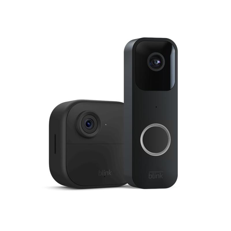 imageBlink Video Doorbell  1 Outdoor 4 smart security camera 4th Gen with Sync Module 2  Twoyear battery life motion detection twoway audio HD video Works with AlexaBlack