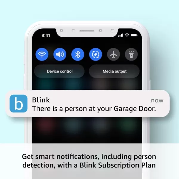 imageBlink Mini 2 Newest Model  Stay connected to your home and pets with plugin smart security  2 camera system WhiteBlack