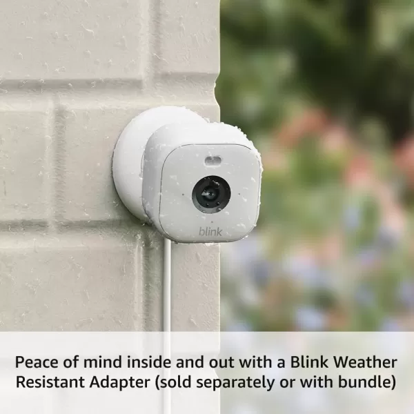 imageBlink Mini 2 Newest Model  Stay connected to your home and pets with plugin smart security  2 camera system WhiteWhite