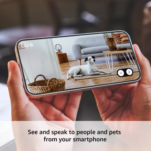 imageBlink Mini 2 Newest Model  Stay connected to your home and pets with plugin smart security  2 camera system WhiteWhite