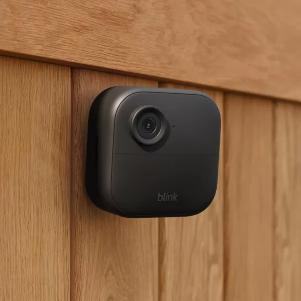 imageBlink Outdoor 4 4th Gen  Blink Mini PanTilt Camera  Smart security camera twoway talk HD live view motion detection set up in minutes Works with Alexa  2 camera system