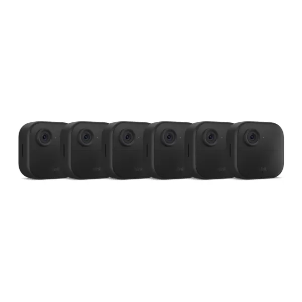 imageBlink Outdoor 4 Newest Model  Wireless outdoorindoor home security cameras with 2year battery life dualzone motion detection  6 camera systemCamera 2year battery life