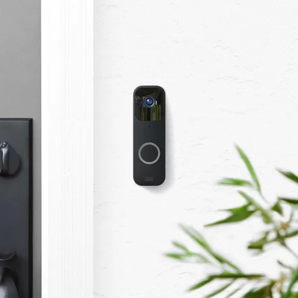 imageBlink Whole Home Bundle  Outdoor 4 camera Mini 2 camera white Video Doorbell system black  HD video motion detection Works with Alexa