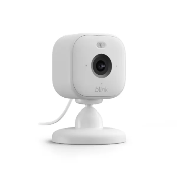 imageBlink Mini 2 Newest Model  Stay connected to your home and pets with plugin smart security  2 camera system WhiteWhite