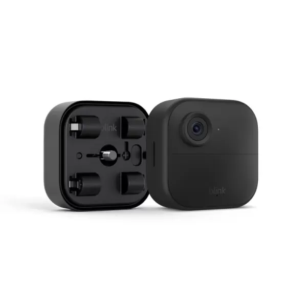 imageBlink Outdoor 4 newest model  Battery Extension Pack  Fouryear battery wireless smart security camera twoway audio HD live view enhanced motion detection  3 camera systemAddon Camera