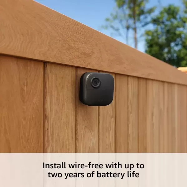imageBlink Outdoor 4 4th Gen  Blink Mini  Smart security camera twoway talk HD live view motion detection set up in minutes Works with Alexa  3 camera system  Mini WhiteBlack