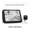 imageFree Blink Mini with 1Year Subscription 2 cameras White  Compact indoor plugin smart security camera 1080p HD video night vision motion detection twoway audio Works with Alexa