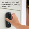 imageFree Blink Video Doorbell System With 1Year Subscription  Twoway audio HD video motion and chime app alerts Works with Alexa  wired or wirefree Black