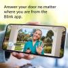 imageFree Blink Video Doorbell System With 1Year Subscription  Twoway audio HD video motion and chime app alerts Works with Alexa  wired or wirefree Black