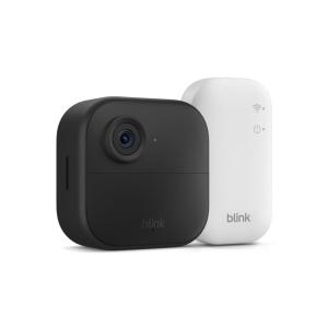 imageBlink Outdoor 4  1Year Subscription  Wireless smart security camera twoyear battery life 1080p HD day and infrared night live view Sync Module Core included  5 camera systemCamera 2year battery life