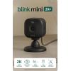 imageBlink Mini 2K newest model with 1Year Subscription  Plugin Home ampamp Pet Security Camera with 2K video resolution smart motion detection works with Alexa  2 camera BlackBlack