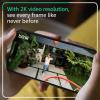imageBlink Outdoor 2K newest model with 1Year Subscription  2K video resolution AIpowered smart detection and noise cancellation Sync Module included  3 camera system Black