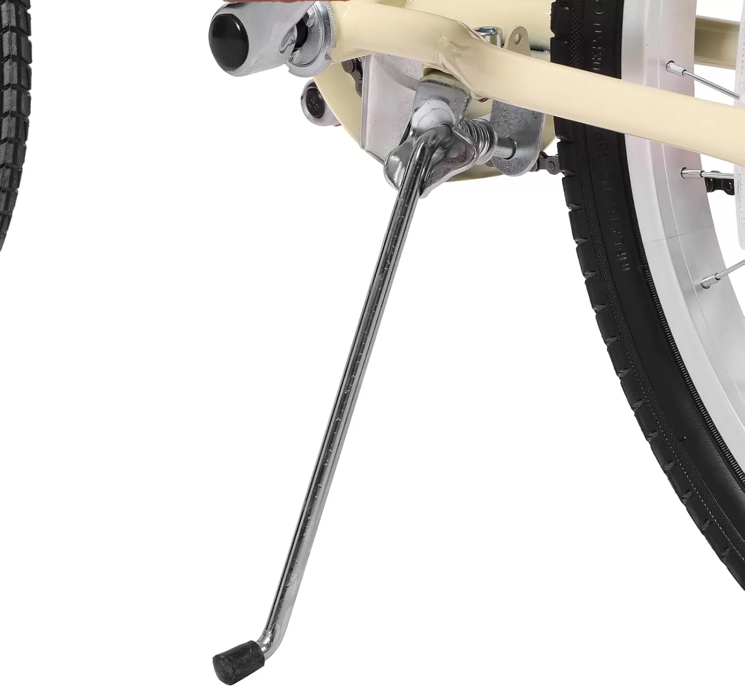 imageJOYSTAR Vintage Kids Bike with Training Wheels ampamp Basket 12 14 16 20 24 Inch Girls Bike for 214 Years Old Multiple ColorsBeige